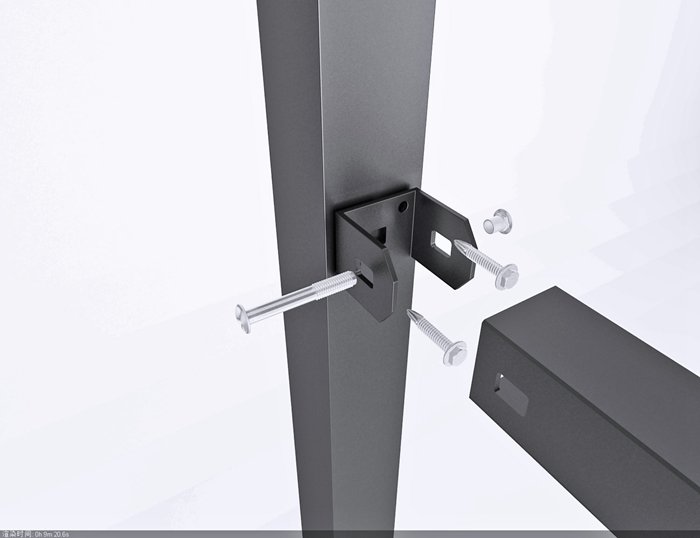 Steel Picket Fence thumbnail 5