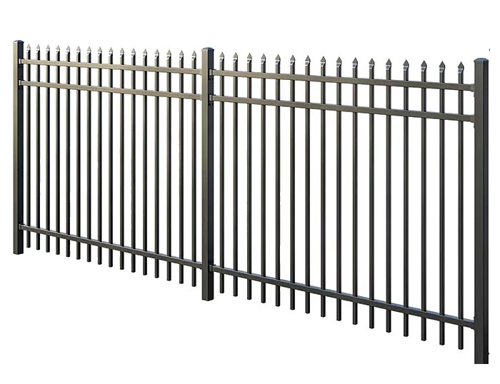 Steel Picket Fence
